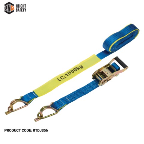 LINQ RATCHET TIE DOWN 35MMX6M 1.5T CAPTIVE J-HOOK